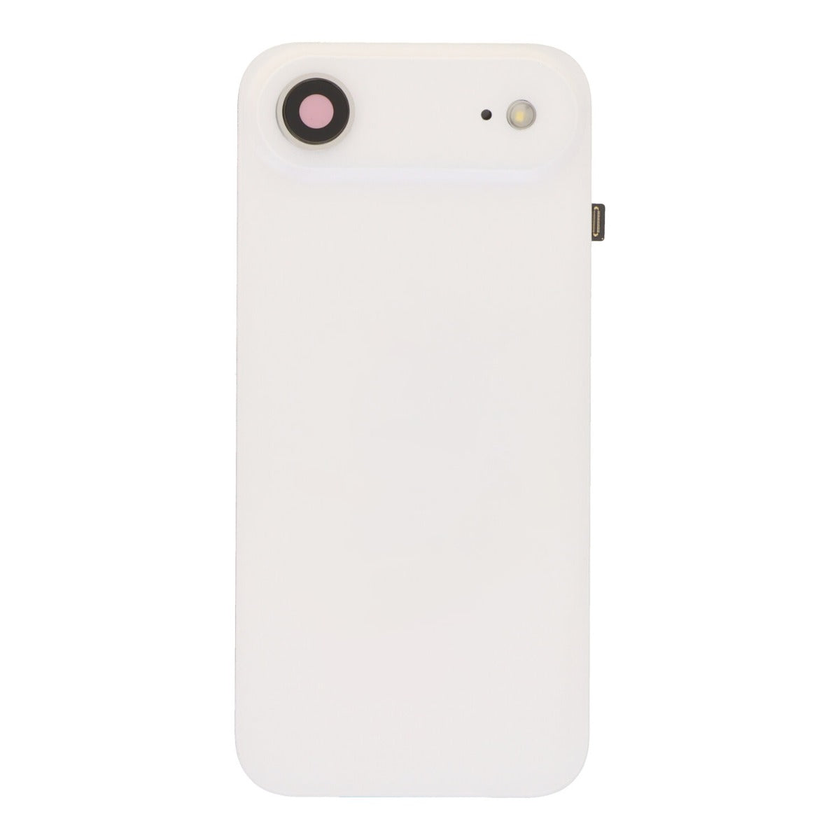 Back cover - achterkant iPhone 17 Air met cameralenzen en MagSafe magneetring wit