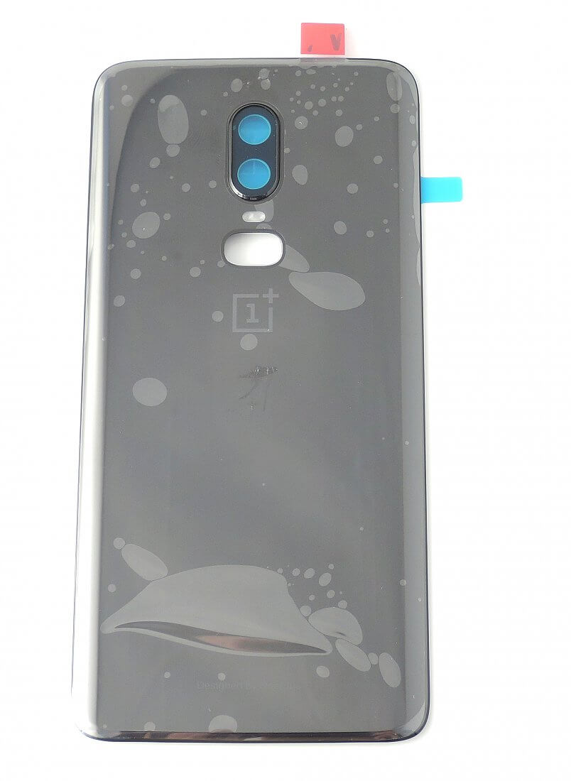 Back cover - achterkant OnePlus 6 mirror black