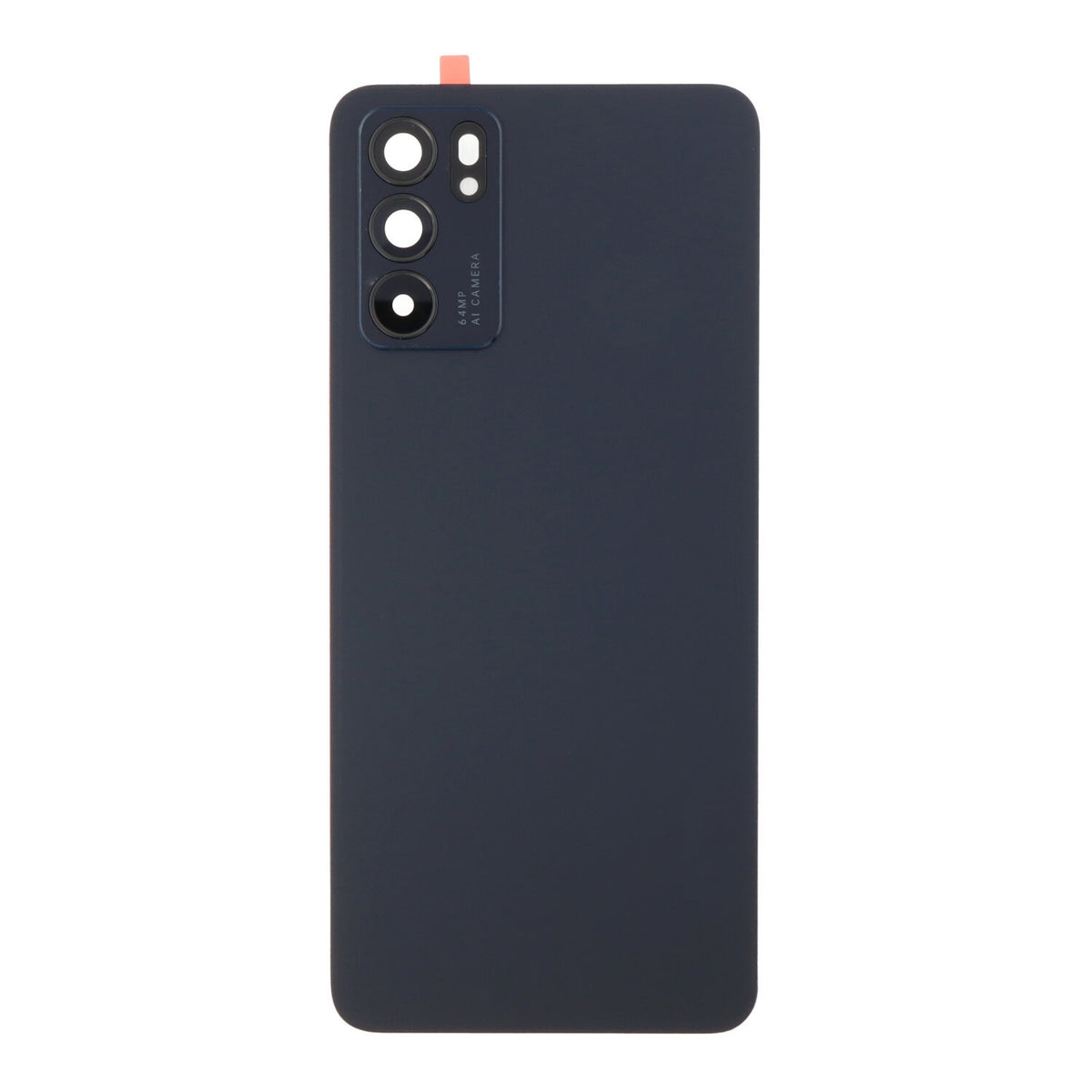 Back cover - achterkant Oppo Reno6 zwart