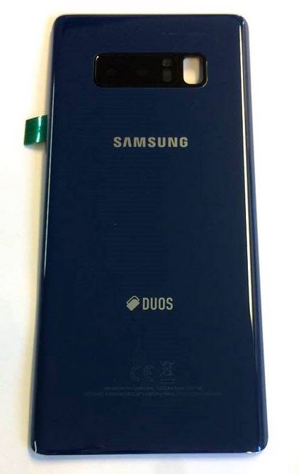 Back cover - achterkant Samsung Galaxy Note 8 blauw