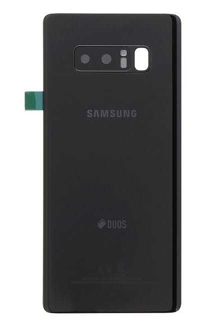 Back cover - achterkant Samsung Galaxy Note 8 zwart