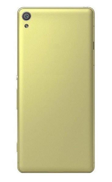 Back cover - achterkant Sony Xperia XA goud