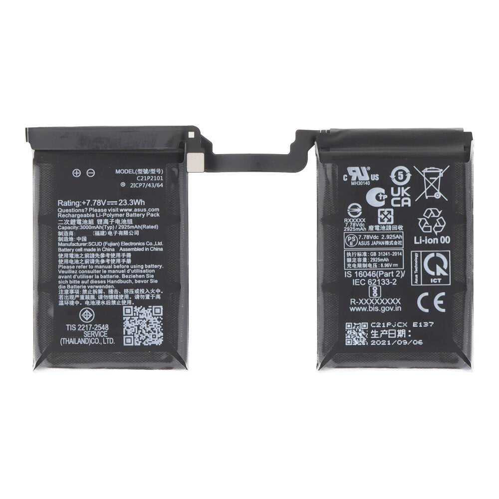 Batterij Asus ROG Phone 6 - C21P2101 - 5850mAh