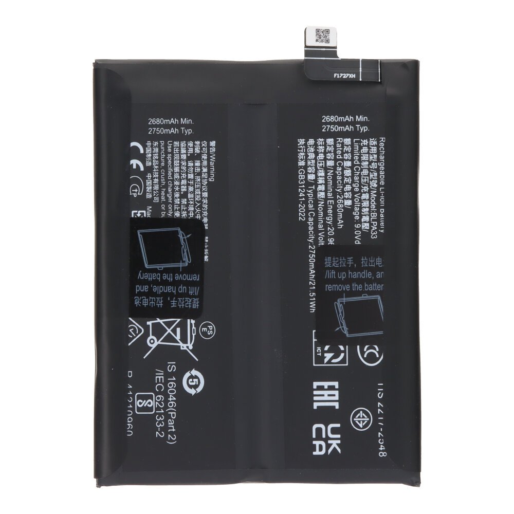 Batterij BLPA33 geschikt voor OnePlus 12R