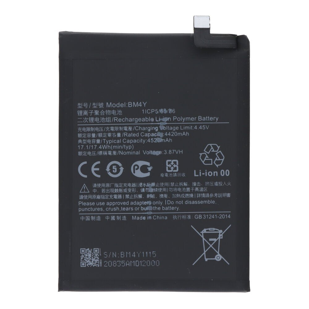Batterij BM4Y geschikt voor Xiaomi Mi 11i 4G/Poco F3 5G/Redmi K40/K40 Pro