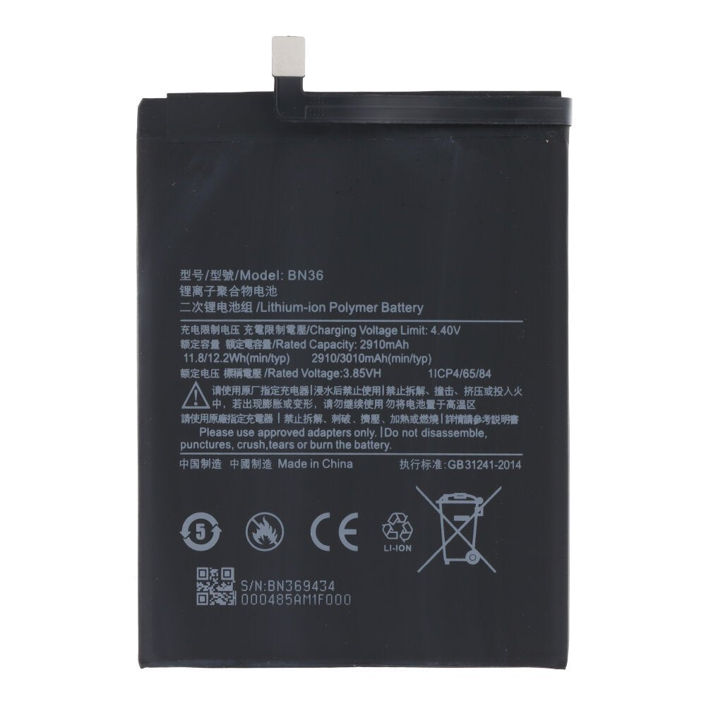 Batterij BN36 3000 mAh geschikt voor Xiaomi Mi A2