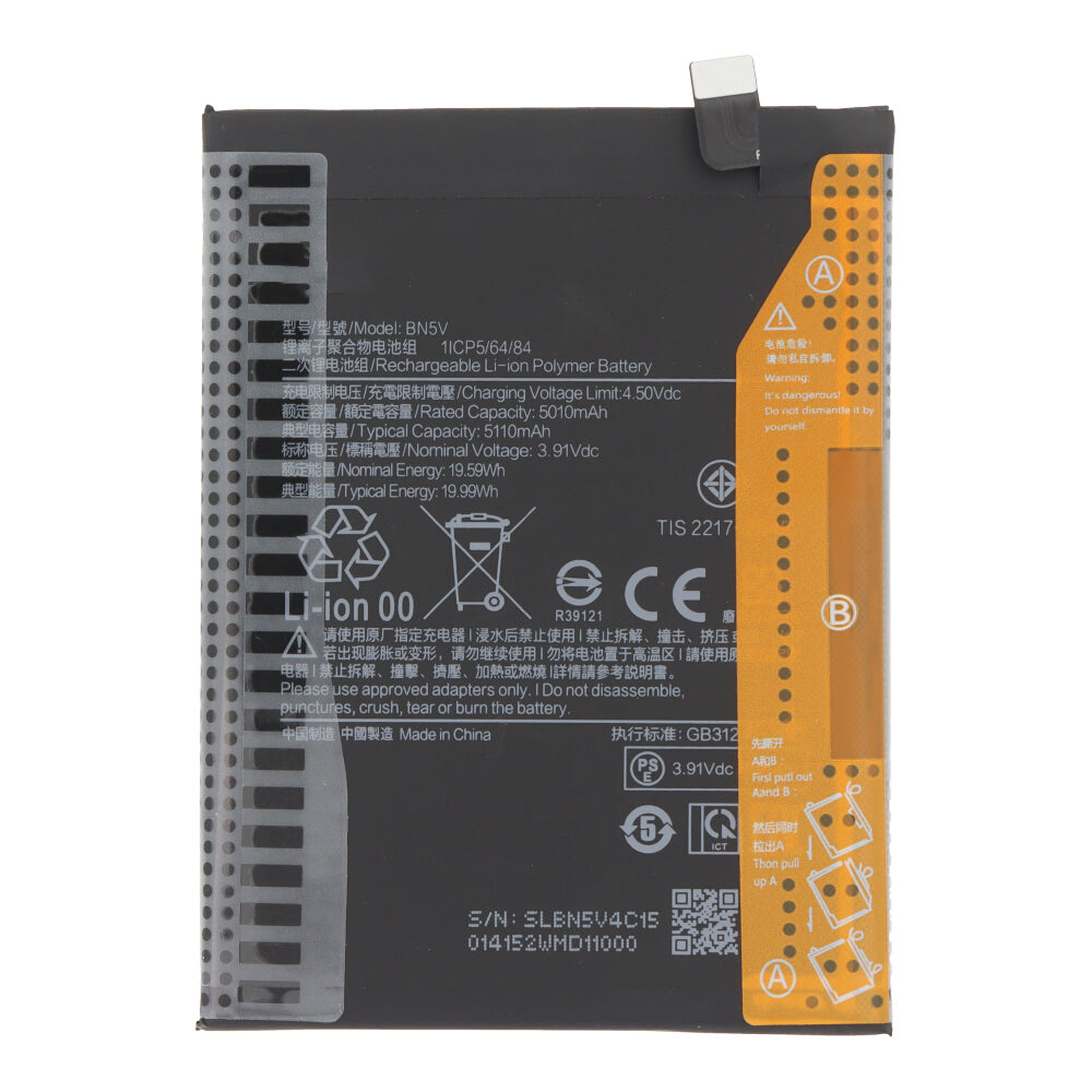 Batterij BN5V geschikt voor Xiaomi Redmi Note 14 Pro 5G/Poco X7