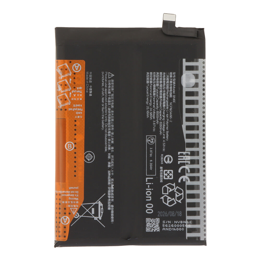 Batterij BN6E geschikt voor Xiaomi Redmi Note 15 Pro 4G