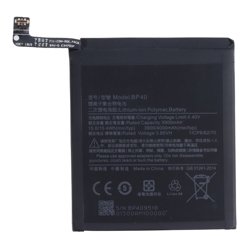 Batterij BP40 4000 mAh geschikt voor Xiaomi Mi 9T Pro