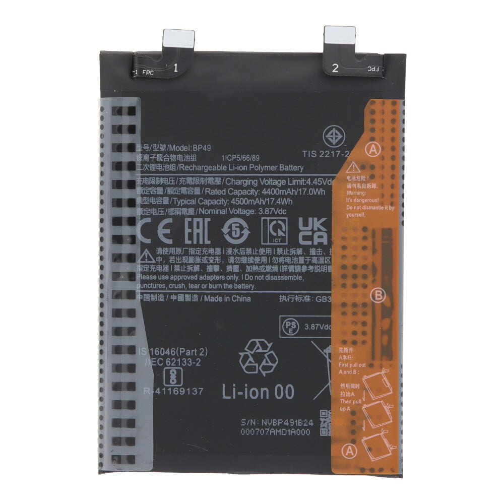 Batterij BP49 geschikt voor Xiaomi Poco F4