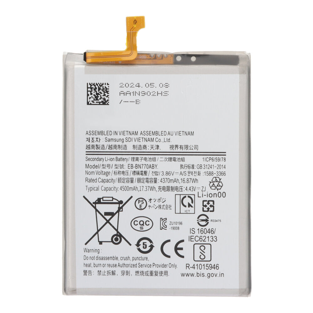 Batterij EB-BN770ABY geschikt voor Samsung Galaxy Note 10 Lite