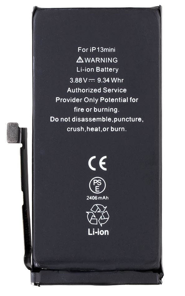 Batterij geschikt voor de Apple iPhone 13 Mini 2406 mAh (OEM)