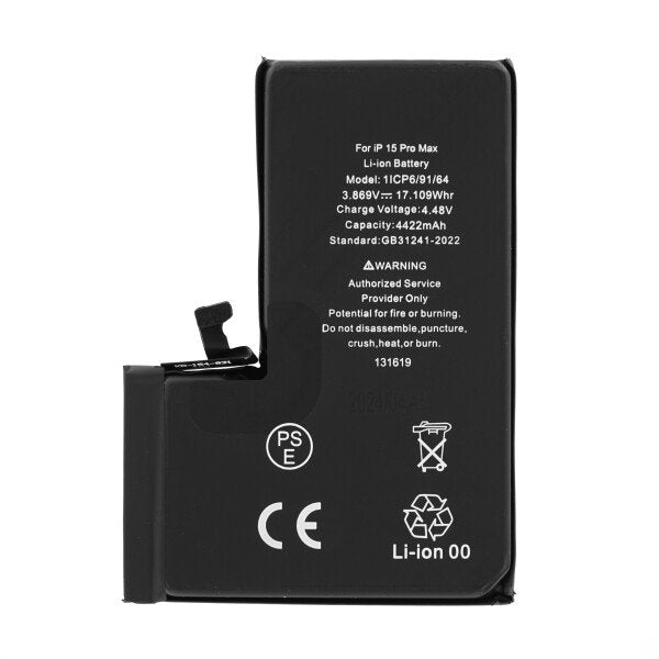 Batterij geschikt voor de Apple iPhone 15 Pro Max 4422 mAh (OEM)