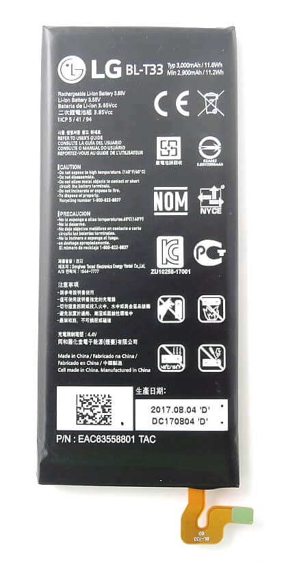 Batterij LG Q6 - BL-T33 - 3300mAh