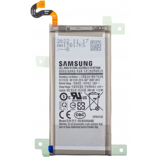 Batterij Samsung EB-BG950ABE 3000 mAh SM-G950 Galaxy S8 GH82-14642A (Service Pack)