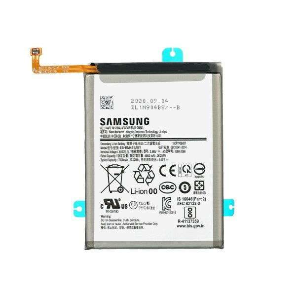 Batterij Samsung EB-BM317ABY 7000 mAh SM-M317 Galaxy M31s GH82-23775A (Service Pack)
