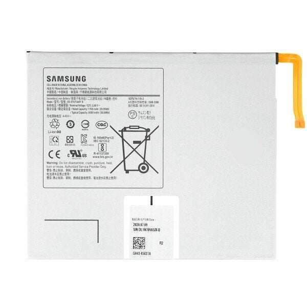 Batterij Samsung EB-BT875ABY 8000mAh SM-T870/T875 Galaxy Tab S7 GH43-05028A (Service Pack)