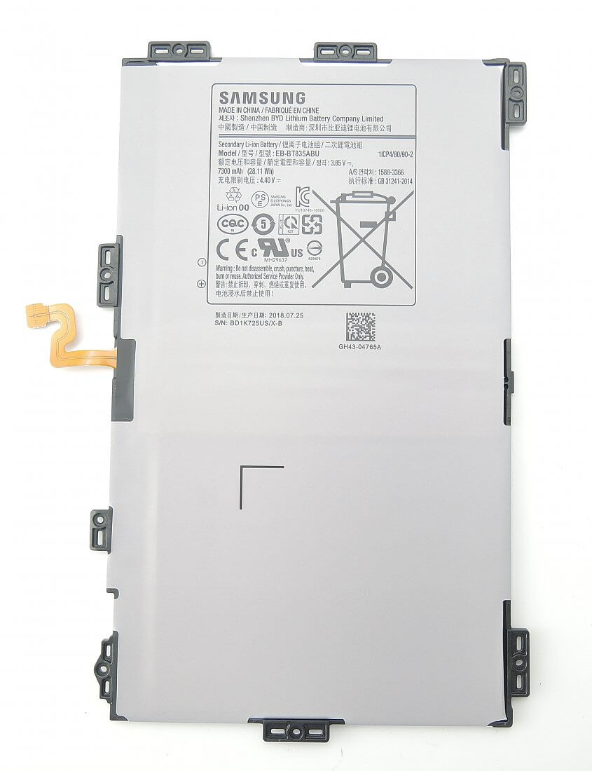 Batterij Samsung Galaxy Tab S4 10.5 - EB-BT835ABU - 7300mAh