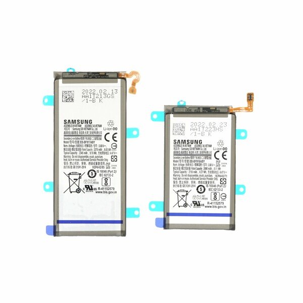 Batterij Samsung (Main + Sub) EB-BF916ABY / EB-BF917ABY SM- F916 Galaxy Z Fold2 5G GH82-24137A (Service Pack)