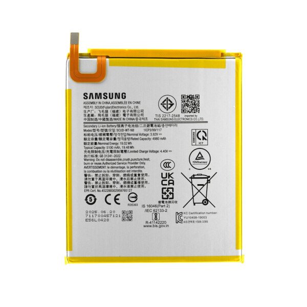 Batterij Samsung SCUD-WT-N8 SM-T290/T295 Samsung Galaxy Tab A 8.0 (2019) GH81-18922A (Service Pack)