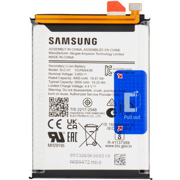 Batterij Samsung SLC-51 SM-A057 Galaxy A05s GH81-24363A (Service Pack)
