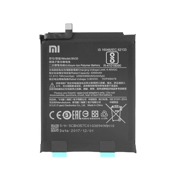 Batterij Xiaomi BN35 Redmi 5 46BN35A03085 | 3200mAh (Service Pack)