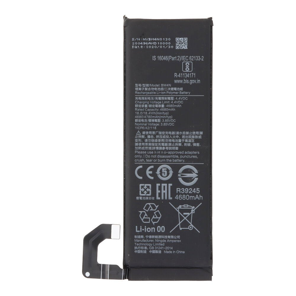 Batterij Xiaomi Mi 10 5G/10S - BM4N - 4780mAh