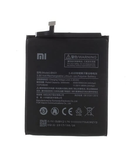 Batterij Xiaomi Mi A1 - BN31 - 3080mAh