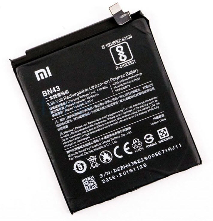 Batterij Xiaomi Redmi Note 4 (Global) - BN43 - 4000mAh