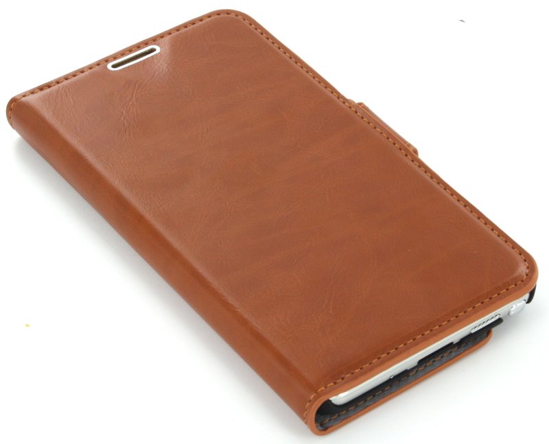 Book case leer Samsung Galaxy Note 3 N9005 bruin