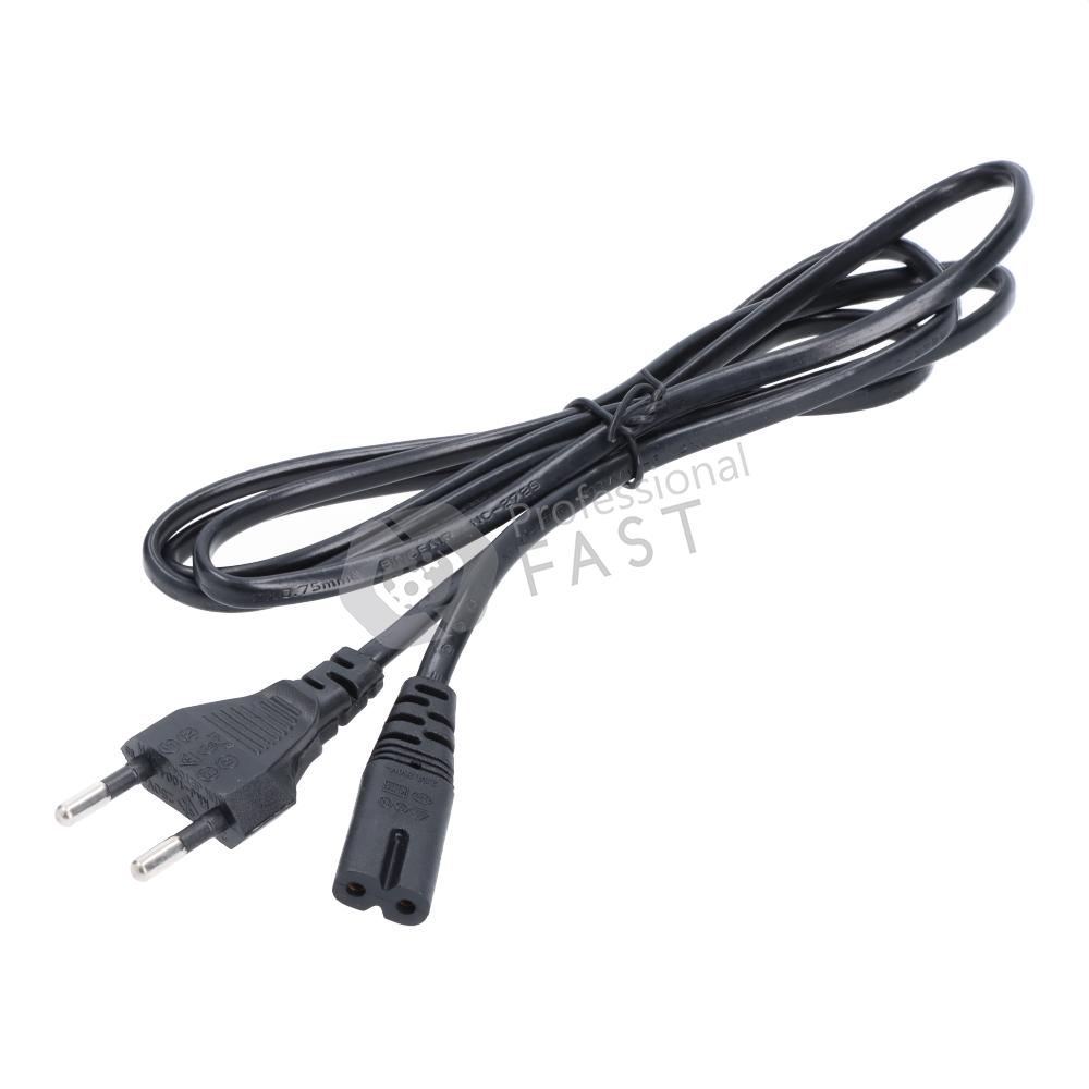 C7 stroom / voeding kabel voor o.a. PC, monitor, TV etc. - 1,5m