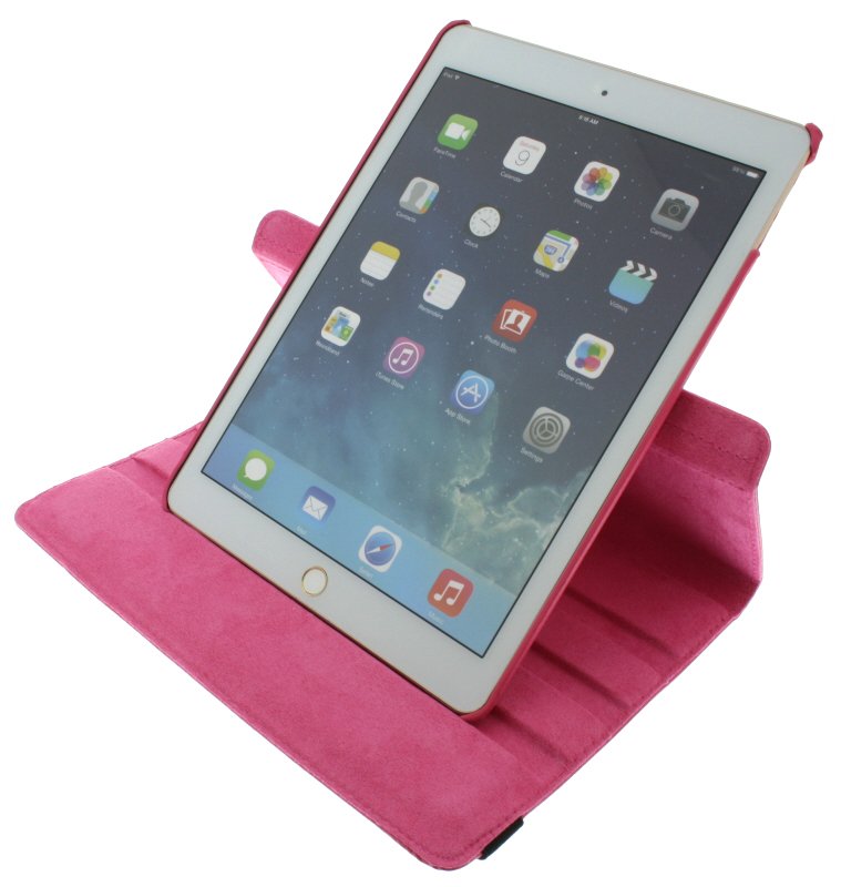Case met Stand draaibaar Apple iPad Air 2 roze