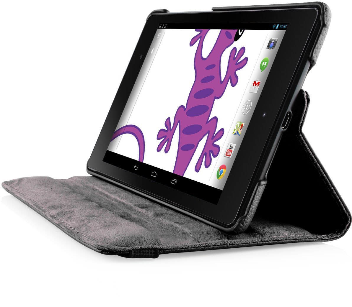 Case met Stand draaibaar Asus Nexus 7 2013 zwart