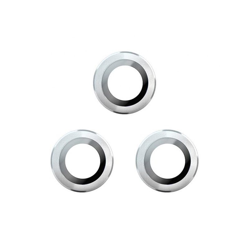 CD Series High End camera lens beschermer (zilver) iPhone 15 Pro/iPhone 15 Pro Max