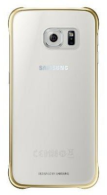 Clear cover Samsung Galaxy S6 EF-QG920BFE goud