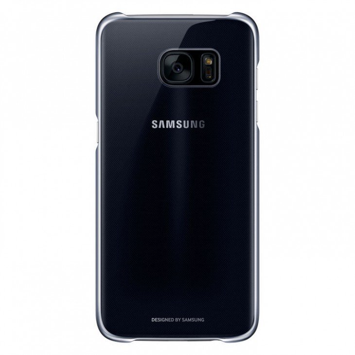 Clear cover Samsung Galaxy S7 Edge EF-QG935CSE zilver