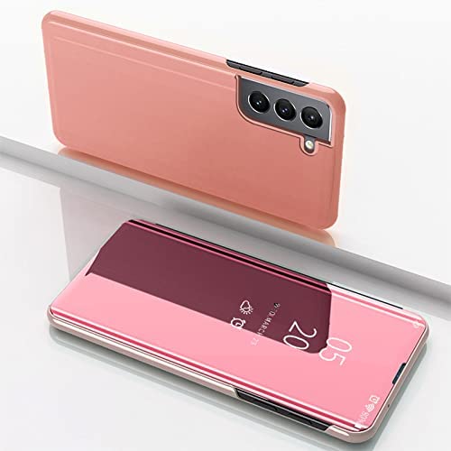Clear View cover Samsung Galaxy A15/A15 5G rose goud