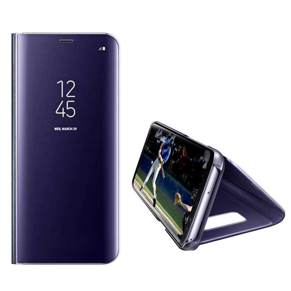 Clear View cover Samsung Galaxy Note 10 paars