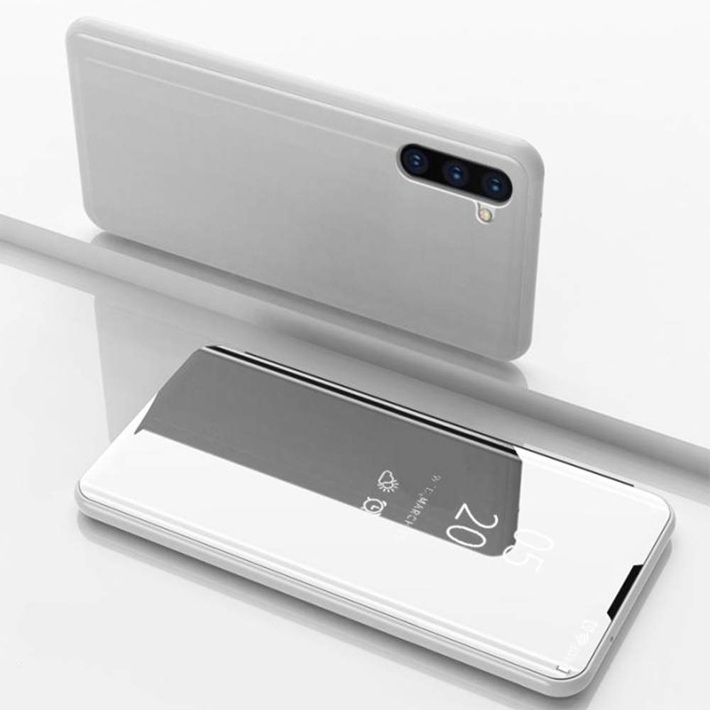 Clear View cover Samsung Galaxy Note 10+ grijs/zilver