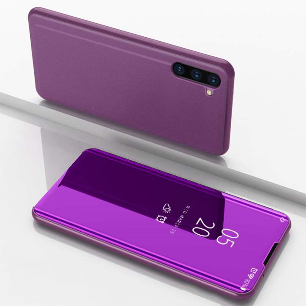 Clear View cover Samsung Galaxy Note 10+ paars