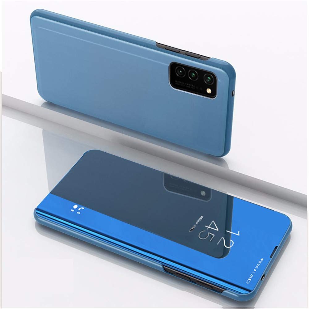 Clear View cover Samsung Galaxy S20 Ultra blauw