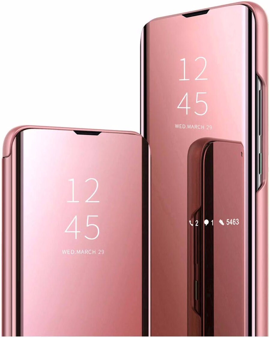 Clear View cover Samsung Galaxy S26 FE rosé goud