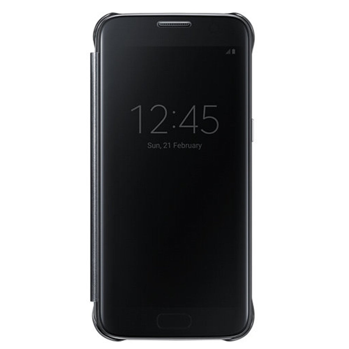 Clear View cover Samsung Galaxy S7 EF-ZG930CBE zwart