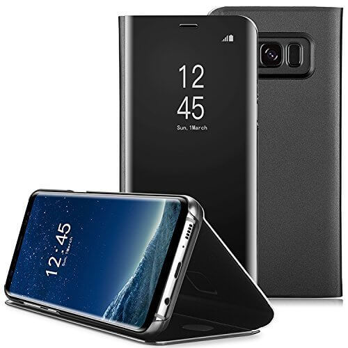 Clear View cover Samsung Galaxy S8 zwart