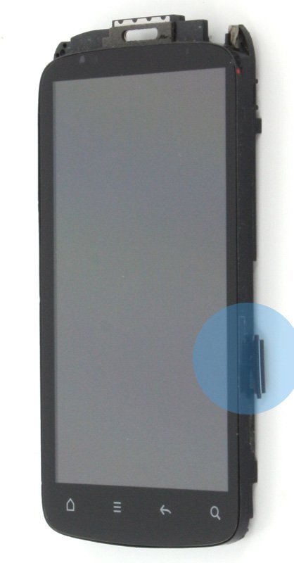 Display module met frame compleet HTC Desire S smalle flex