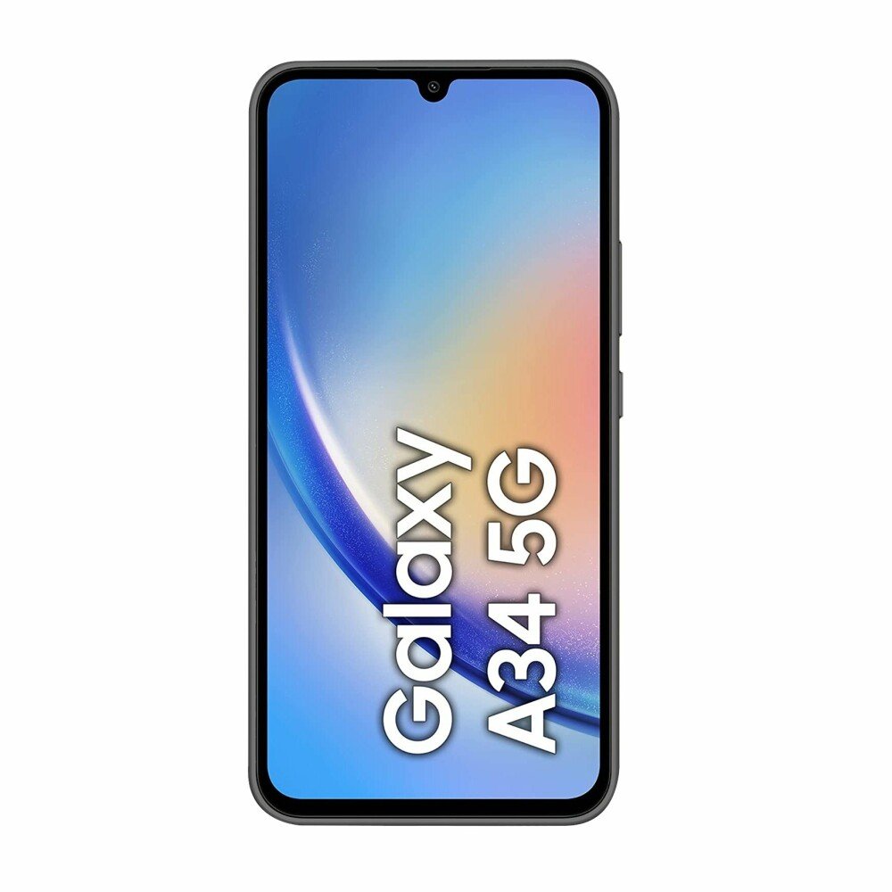 Display module met frame Samsung Galaxy A34 Zwart (Service Pack)