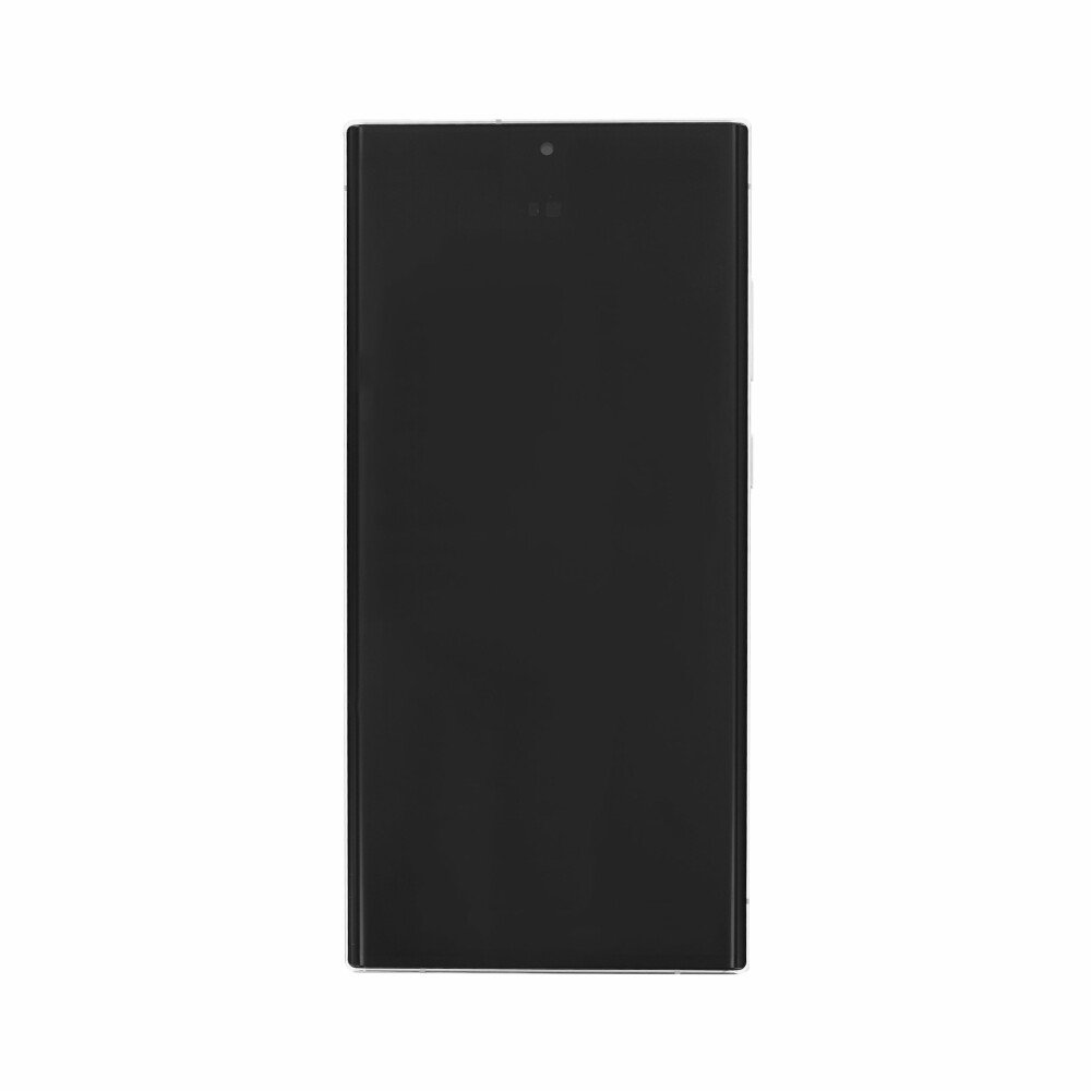 Display module met frame Samsung Galaxy S23 Ultra Blauw (Service Pack)
