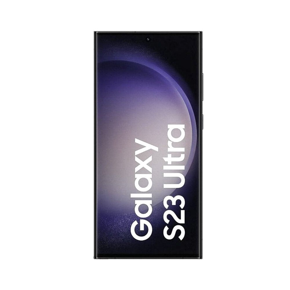 Display module met frame Samsung Galaxy S23 Ultra Zwart (Service Pack)