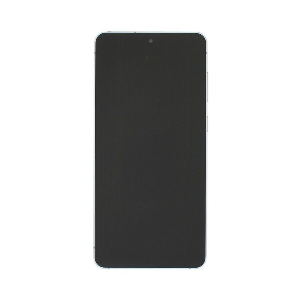 Display module met frame Samsung Galaxy S25 Edge Zilver (Service Pack)
