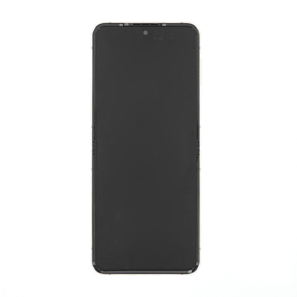 Display module met frame Samsung Galaxy Z Flip 4 Goud (Service Pack)